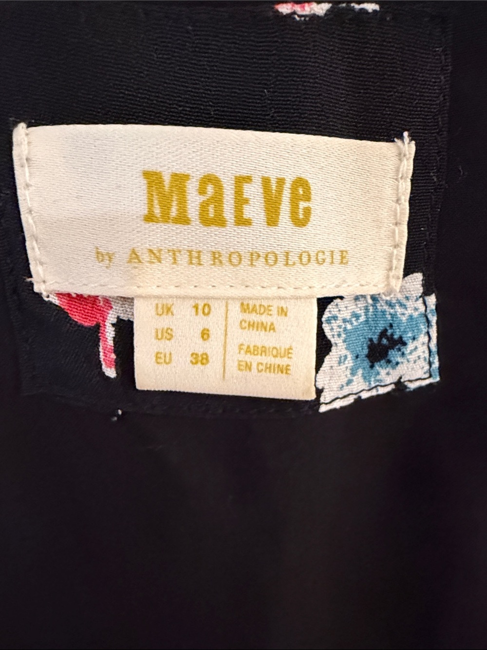 Anthropologie Maeve Violette Midi Dress (B8) - Picture 3 of 6